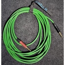6.3 Jack mono to 6.3 Jack mono 9m Green Instrument Cable