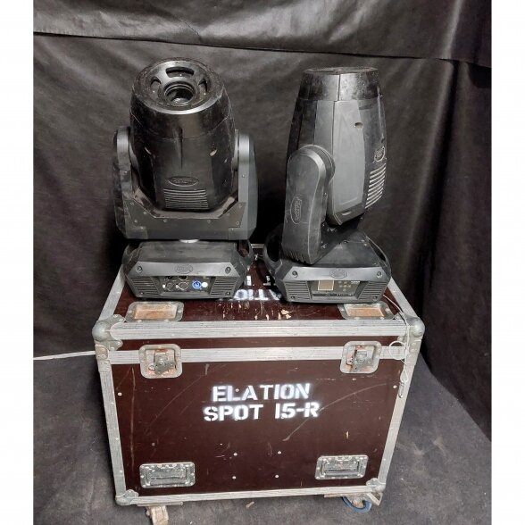 Elation Platinum Spot 15-R B with case (2in1 case) SET of 7 11