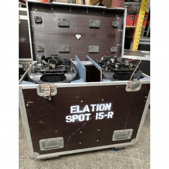 Elation Platinum Spot 15-R B with case (2in1 case) SET of 7 12