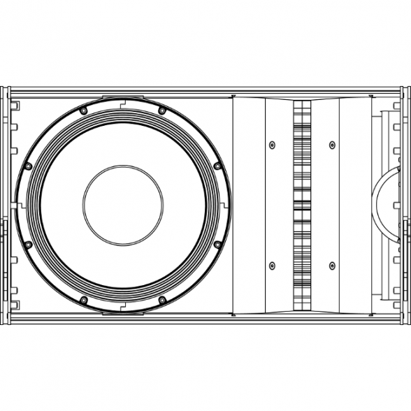 LA122A - Active 2-Way Compact Line Array Element 4