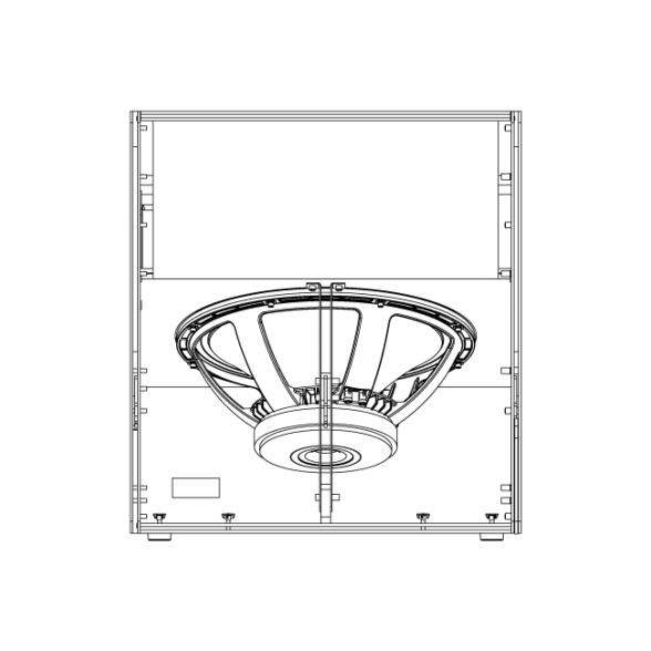 LAs118A - Active Hybrid-Horn Arrayable Subwoofer 3