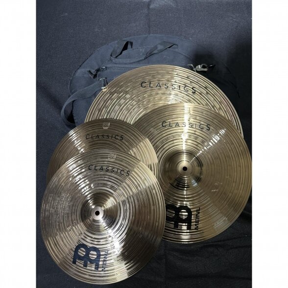 Meinl Classics Cymbal Set (HH x2, Crash, Ride)