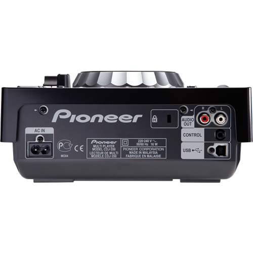 Pioneer CDJ-350 Compact DJ multi player with disc drive 1