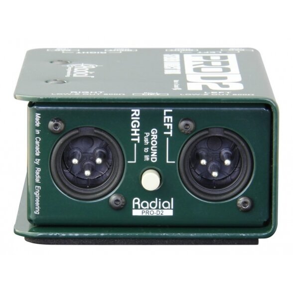 Radial Engineering Pro D2 Stereo Passive Direct Box 3